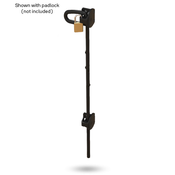 D&D TECH Q-BOLT 610MM METAL BLACK