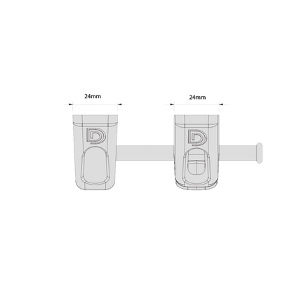 D&D TECH T-LATCH - PADLOCKABLE GRAVITY LATCH