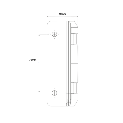D&D TECH KWIKFIT POLYMER PLAIN PIVOTING HINGE GENERAL PURPOSE