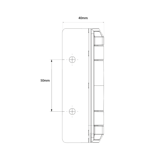 D&D TECH SELF-CLOSING HINGE GENERAL PURPOSE