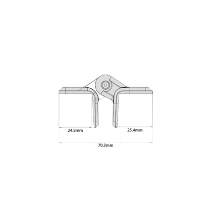 D&D TECH SELF-CLOSING HINGE GENERAL PURPOSE