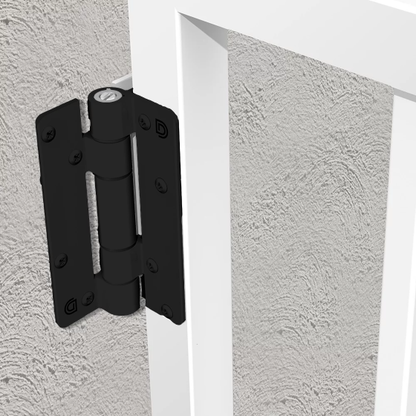 D&D TECH KWIKFIT ALU SELF-CLOSING WALL MOUNT HINGE