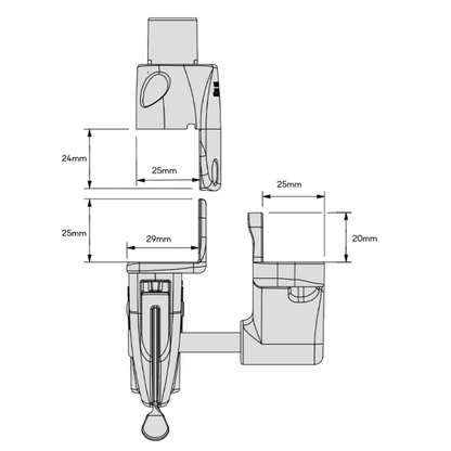 D&D TECH LOKKLATCH S3 - LATCH AND EXT ACCESS KIT