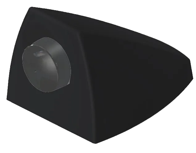 IMPACT DOOR STOP WITH COVER BLACK