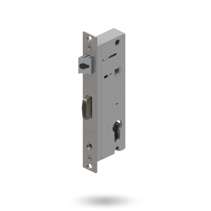 INDURO HINGED DOOR 2PT 40MM BS ST - LOCK ONLY