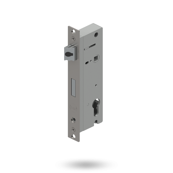 INDURO HINGED DOOR 2PT 40MM BS ST - LOCK ONLY