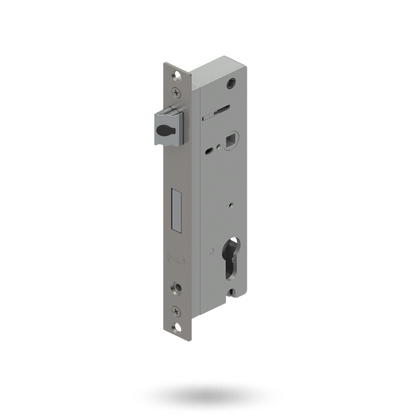 INDURO HINGED DOOR 2PT 40MM BS ST - LOCK ONLY
