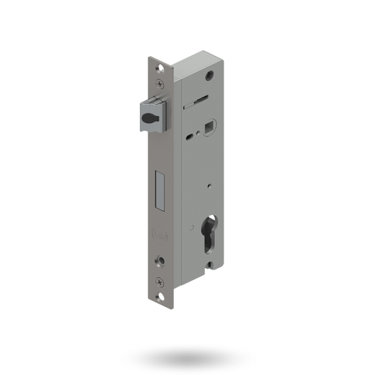 INDURO HINGED DOOR 2PT 40MM BS ST - LOCK ONLY