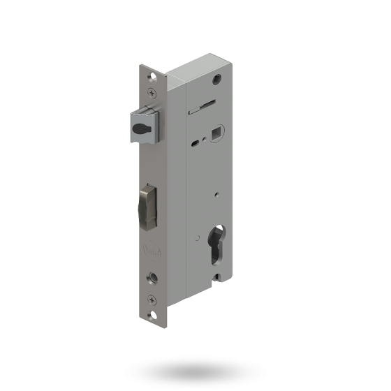 INDURO HINGED DOOR 2PT 50MM BS ST - LOCK ONLY
