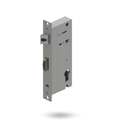 INDURO HINGED DOOR 2PT 50MM BS ST - LOCK ONLY