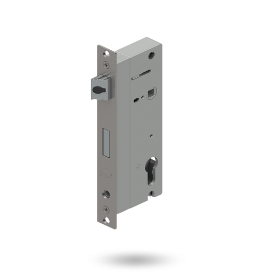 INDURO HINGED DOOR 2PT 50MM BS ST - LOCK ONLY