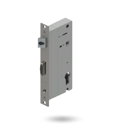 INDURO HINGED DOOR 2PT 60MM BS ST - LOCK ONLY