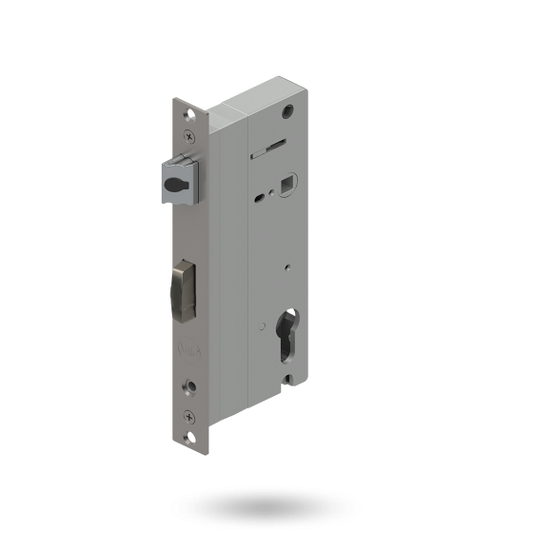 INDURO HINGED DOOR 2PT 60MM BS ST - LOCK ONLY