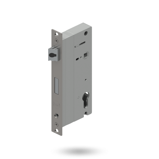 INDURO HINGED DOOR 2PT 60MM BS ST - LOCK ONLY