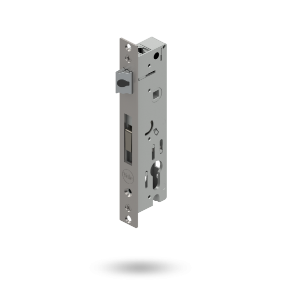 INDURO HINGED DOOR 4PT 30MM BS ST - LOCK ONLY