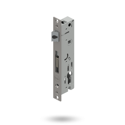 INDURO HINGED DOOR 4PT 30MM BS ST - LOCK ONLY