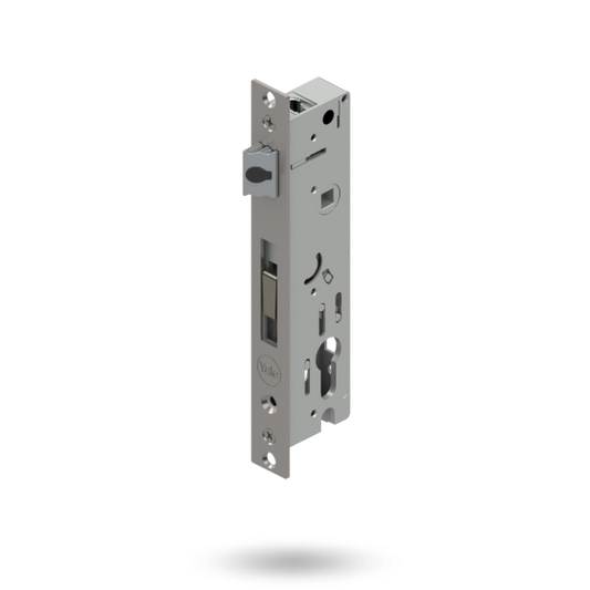 INDURO HINGED DOOR 4PT 30MM BS ST - LOCK ONLY