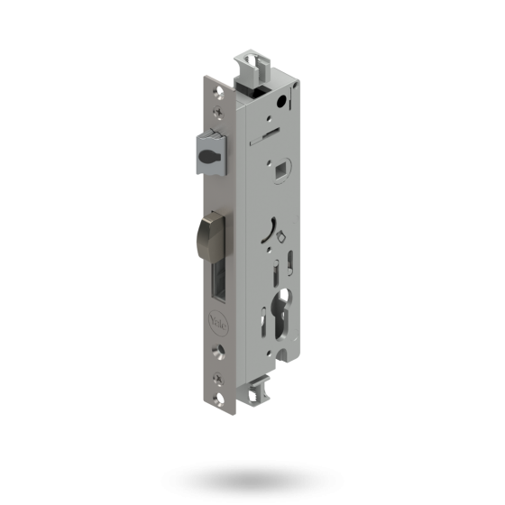 INDURO HINGED DOOR 4PT 40MM BS ST - LOCK ONLY