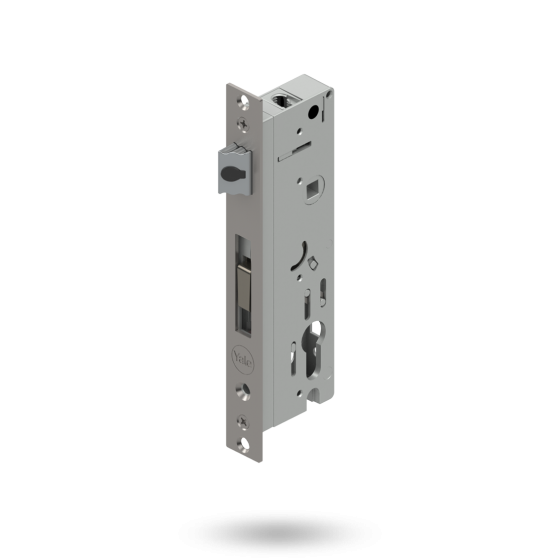 INDURO HINGED DOOR 4PT 40MM BS ST - LOCK ONLY