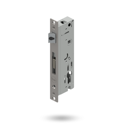INDURO HINGED DOOR 4PT 40MM BS ST - LOCK ONLY