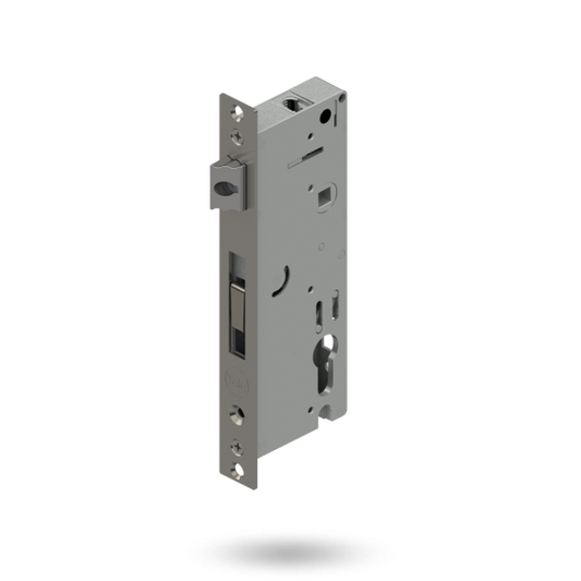 INDURO HINGED DOOR 4PT 50MM BS ST - LOCK ONLY