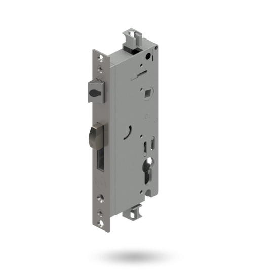 INDURO HINGED DOOR 4PT 60MM BS ST - LOCK ONLY