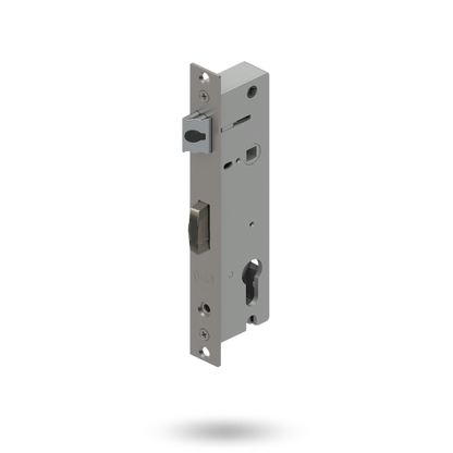 INDURO HINGED DOOR 2PT 30MM BS ST - LOCK ONLY