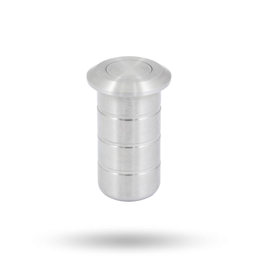 LOCKWOOD MORTICE UNIVERSAL FLUSH BOLT FLOOR FERRULE - STAINLESS STEEL