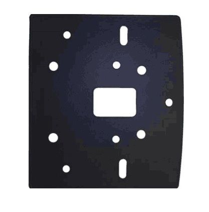 RIMLOCK D/LATCH PACKER PLATE 3MM - BLACK