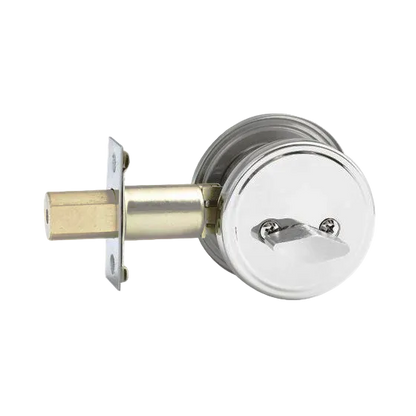 YALE DEADBOLT CYLINDER WITH TURN 6PIN 60MM/70MM BS - POLISHED BRASS