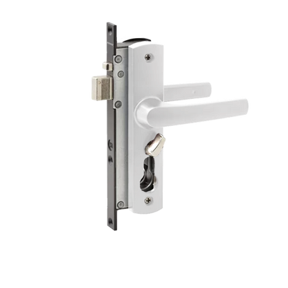 WHITCO TASMAN MK2 SECURITY SCREEN DOOR LOCK - NO CYLINDER - WHITE