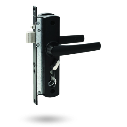 YALE TASMAN MKII SCREEN DOOR LOCK SET - BLACK