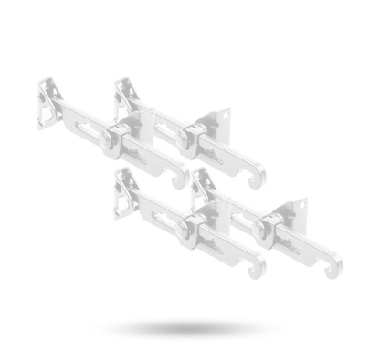 YALE WINDOW SECURISTAY SAFETY RESTRICTOR - ALUMINIUM - WHITE