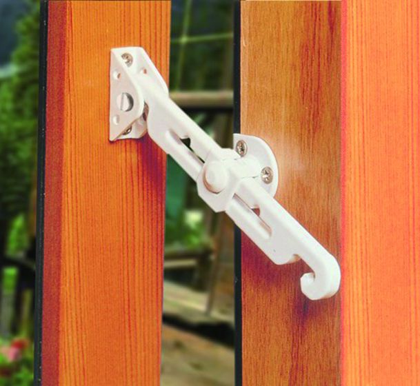 YALE WINDOW SECURISTAY SAFETY RESTRICTOR - TIMBER - WHITE