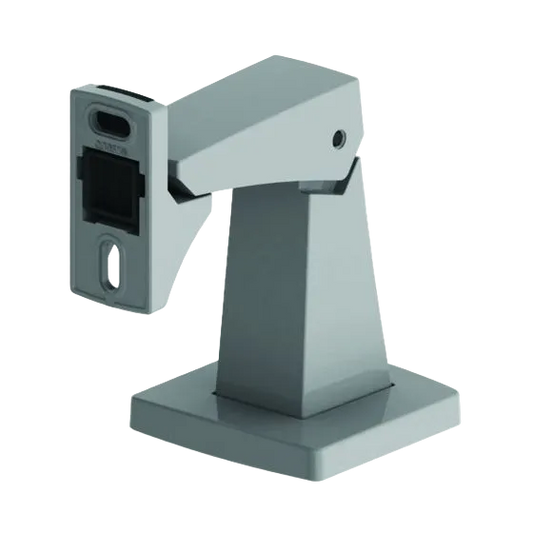 STEADFAST DOOR STOP FLOOR MOUNT 100MM - BLACK
