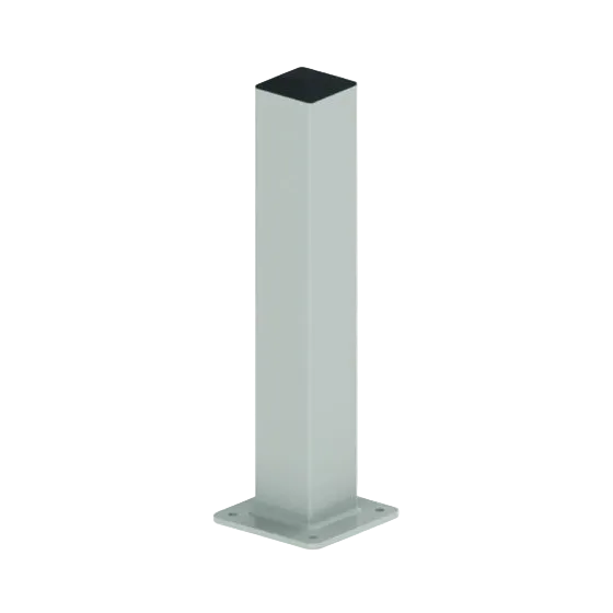 STEADFAST FLOOR POST 400MM BLACK