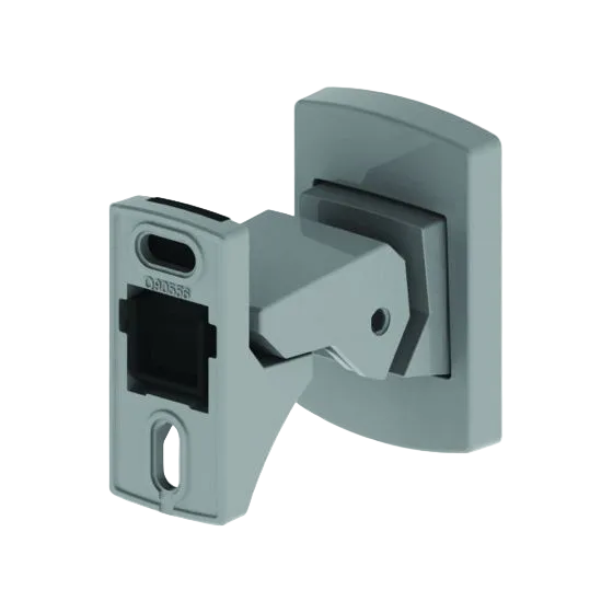 STEADFAST DOOR STOP DOOR MOUNT SHORT 70MM - BLACK