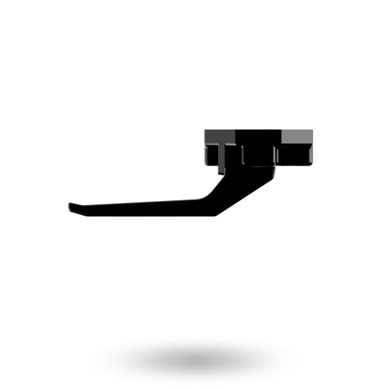 WEDGELESS WINDOW FASTENER/HANDLE SUB-FIX HIGH PROFILE