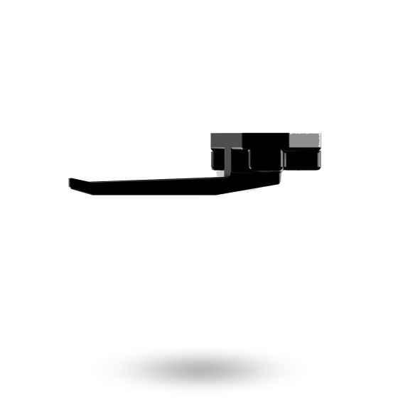 WEDGELESS WINDOW FASTENER/HANDLE SUB-FIX LOW PROFILE