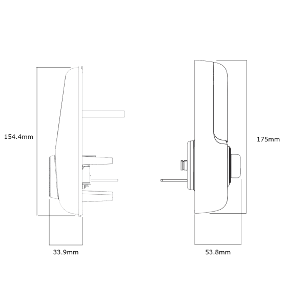 YALE ASSURE KEYED DIGITAL DEADBOLT SMART-READY