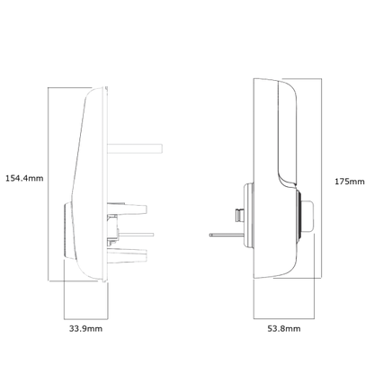 YALE ASSURE KEYED DIGITAL DEADBOLT SMART-READY