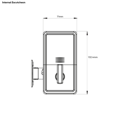 YALE LIBI KEYED DIGITAL DEADBOLT