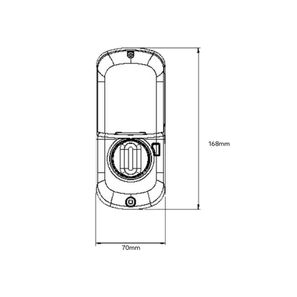 YALE ASSURE SL DIGITAL DEADBOLT SMART-READY