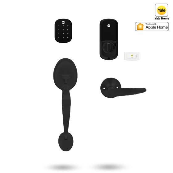 YALE ASSURE SL SMART-READY LOCK WITH MAYFAIR GRIPSET