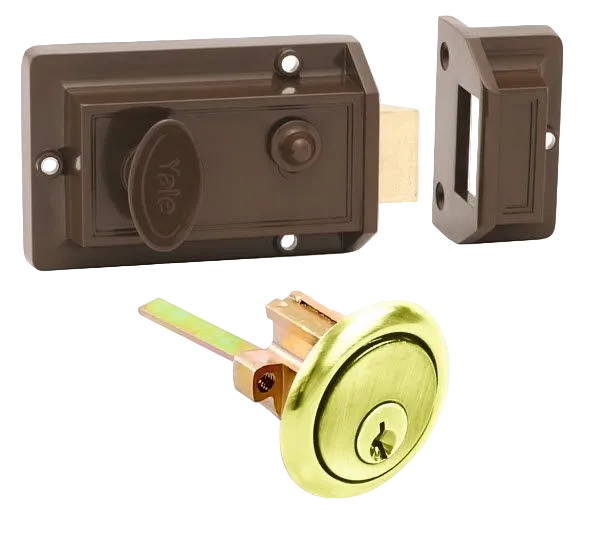 YALE RIMLOCK NIGHTLATCH WITH SNIB
