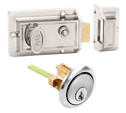 YALE RIMLOCK NIGHTLATCH WITH SNIB