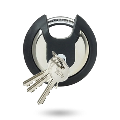 YALE PADLOCK STEEL ROUND CLOSED SHACKLE 70MM