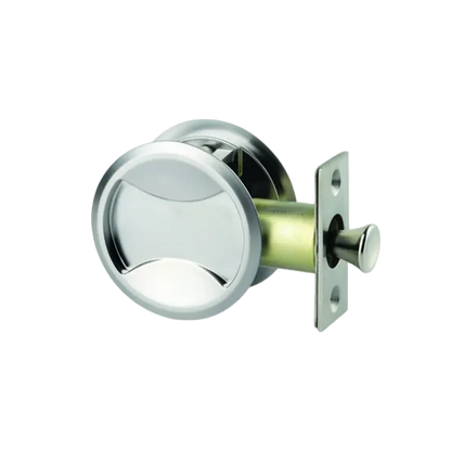 SYMMETRY CAVITY SLIDER DOOR SET - PASSAGE SATIN PEARL
